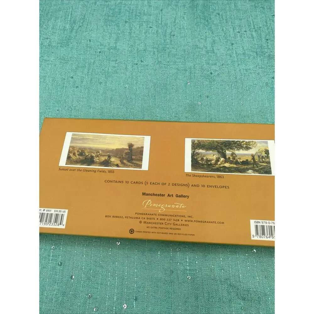 Samuel Palmer: A Folio of Notecards Pomegranate Manchester Art Gallery Art Cards